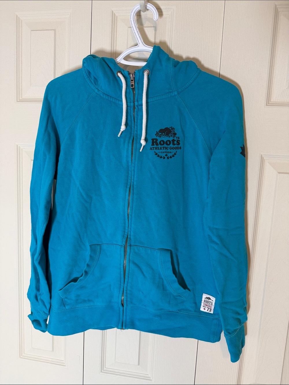 Roots Zip Up Sweater
